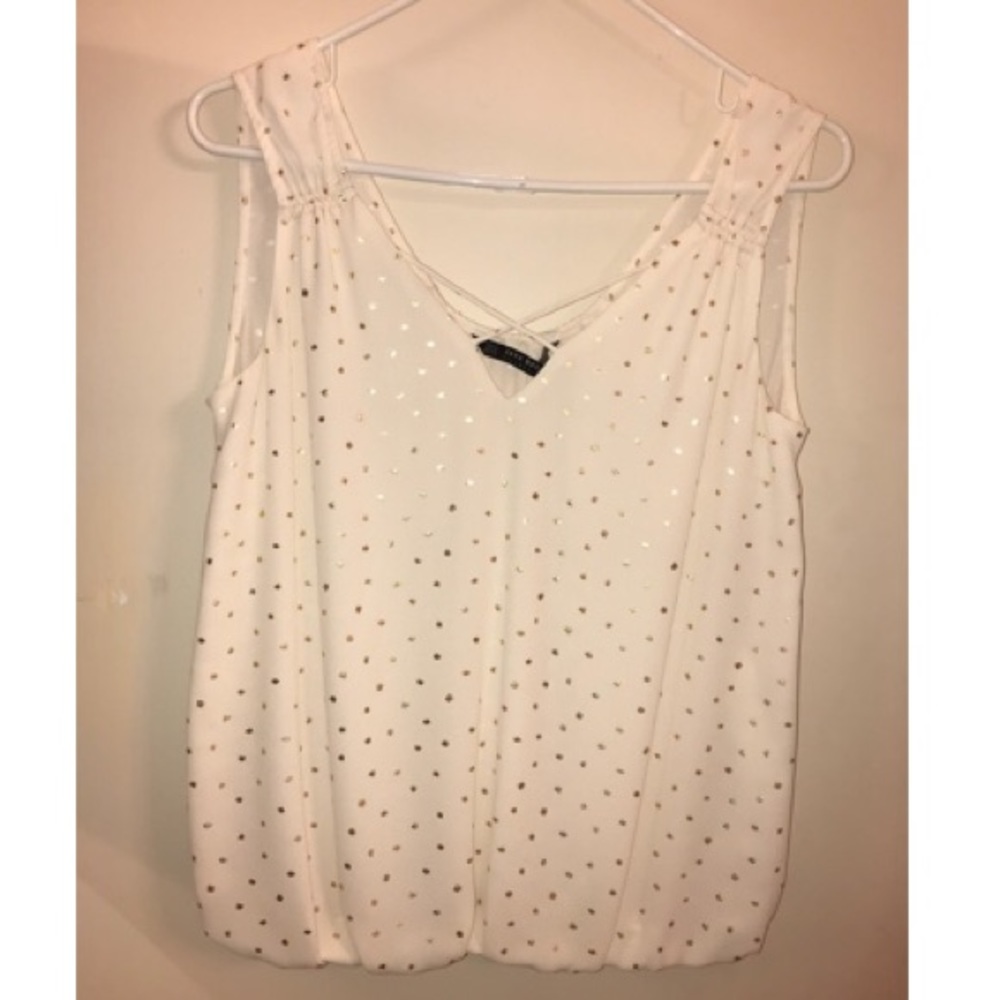 Zara Basics cropped tank.